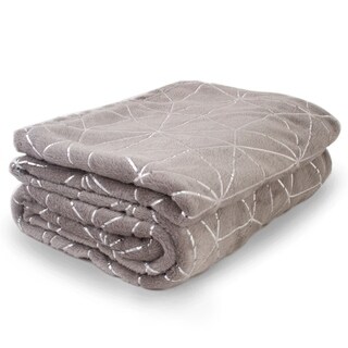 Brand home textile 120x200cm gray coral fleece fabric ...