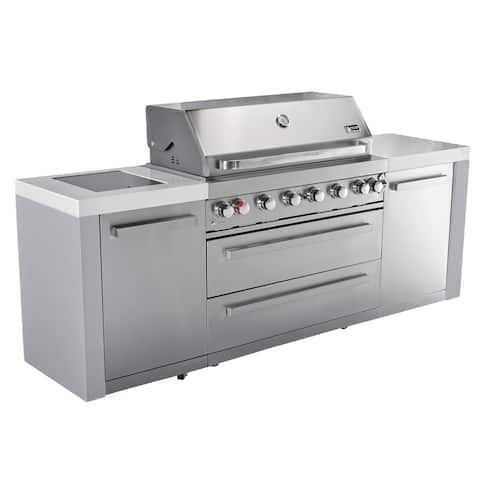 Stainless Steel Grills Outdoor Cooking Our Best Garden Mont Alpi Bbq Island Mai805 Outdoor Kitchen