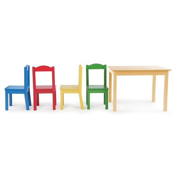 tot tutors table and 4 chairs