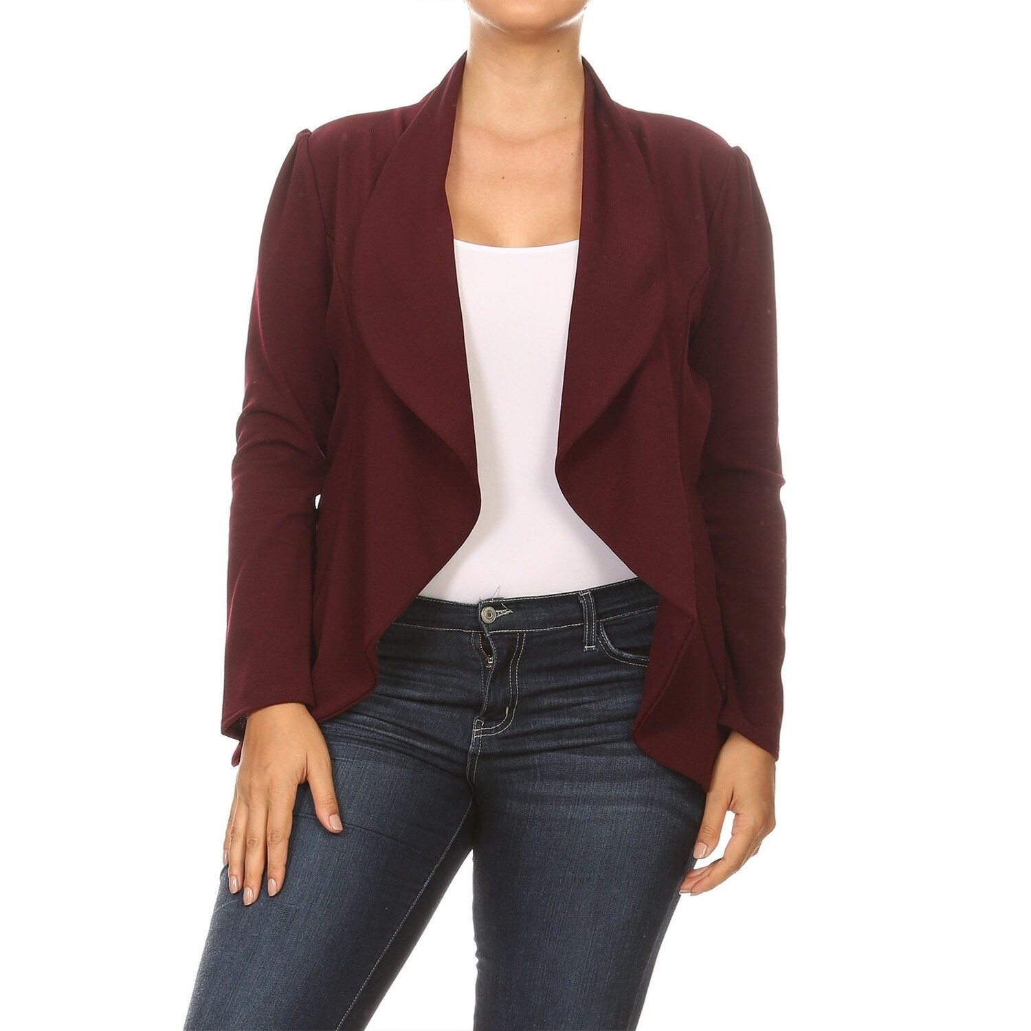 casual stretch blazer