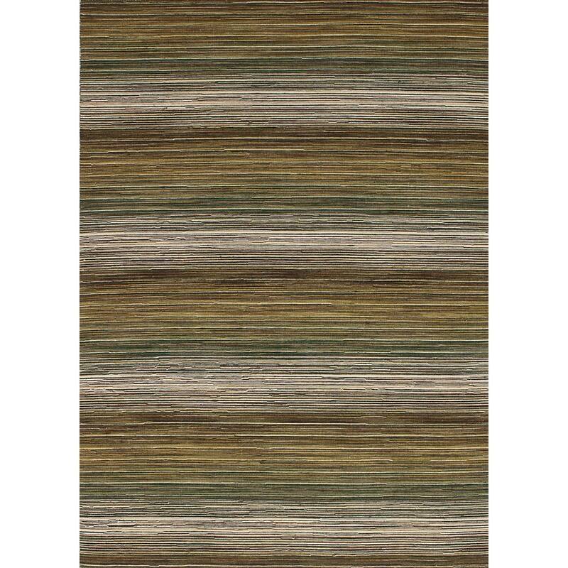 Flat-weave Manhattan Blue, Red Wool Kilim
