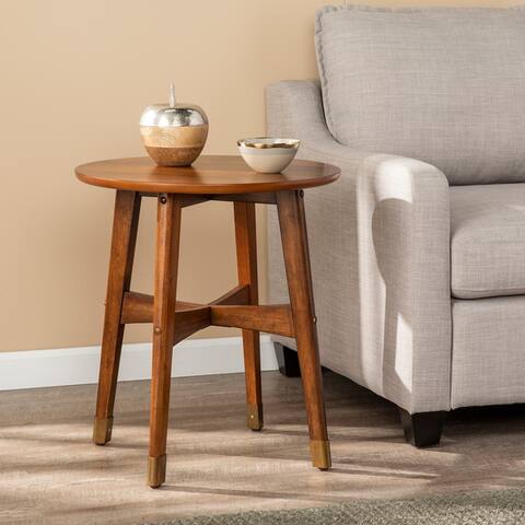 Morgenstern Round Midcentury Modern End Table