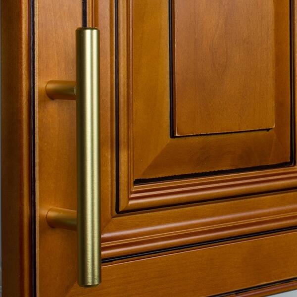 Shop Gliderite 2 5 Inch Cc Solid Satin Gold Cabinet Bar Pulls