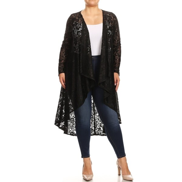 lace duster cardigan