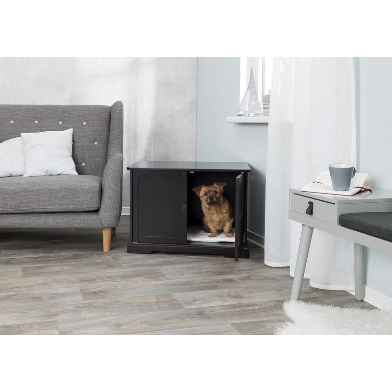 Trixie Xl Coffee Table Style Dog Crate Brown