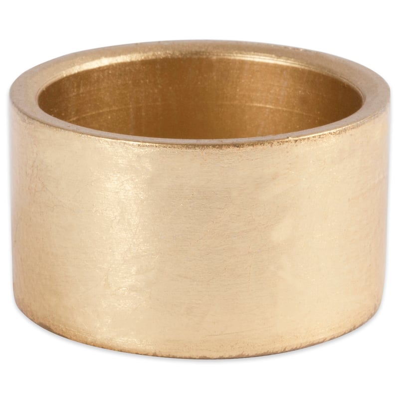Design Imports Round Painted Acrylic Kitchen Napkin Ring Set (Set of 6)