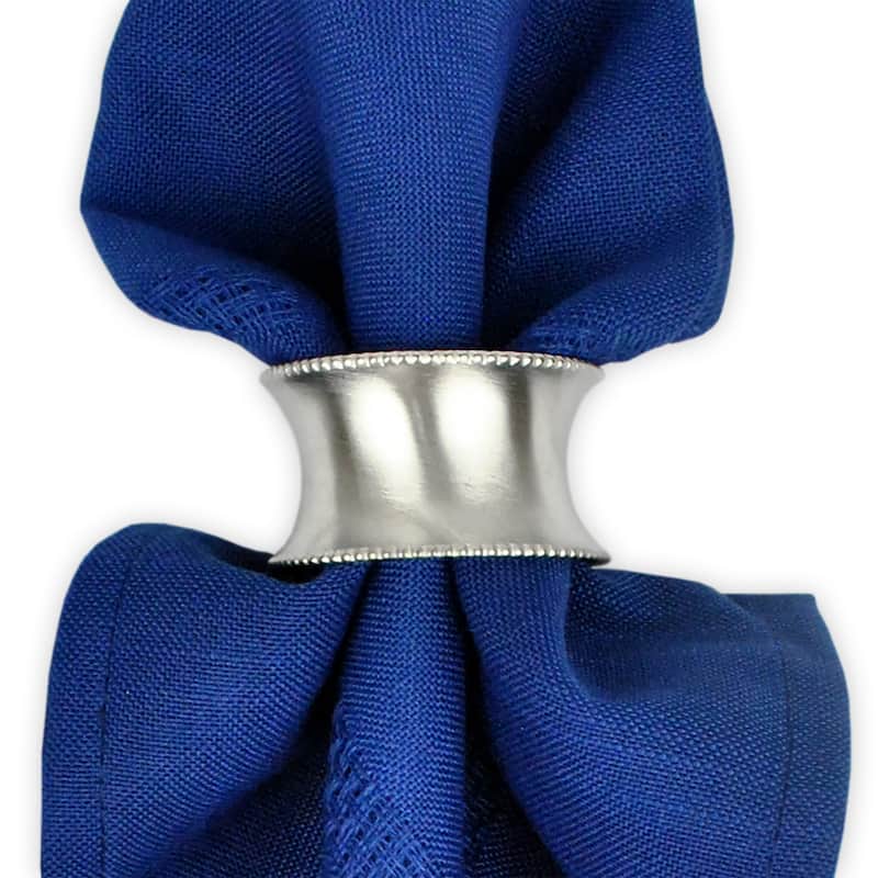 Design Imports Beaded Kitchen Napkin Ring Set (Set of 6)