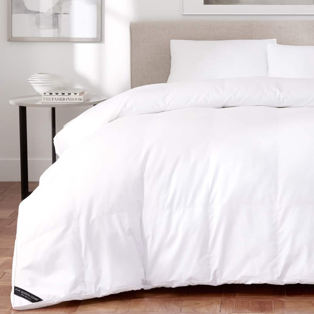 Five Queens Court Elite Sateen 300 TC Cotton Allergen Barrier Down Alternative Comforter