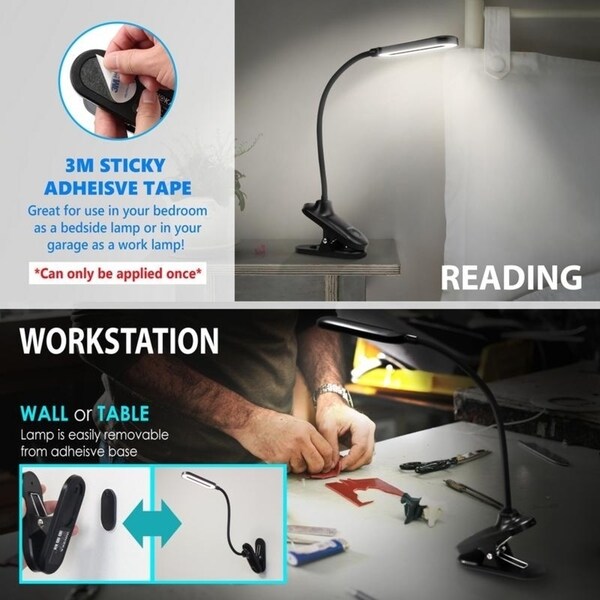 3m reading lamp