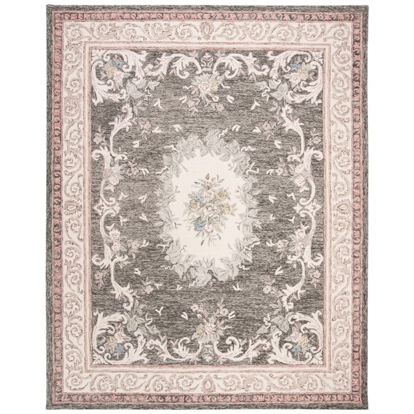 Safavieh Handmade Aubusson Lulie Traditional Oriental Wool Rug