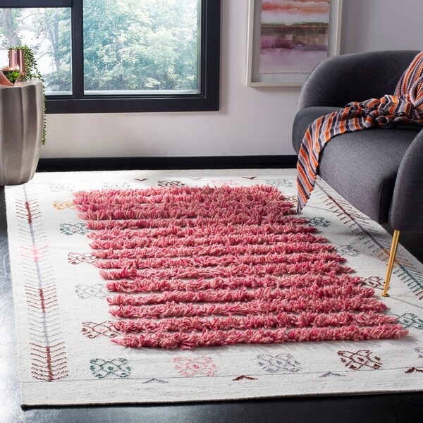Safavieh Hand-knotted Kenya Tiphaine Southwestern Tribal Wool Rug