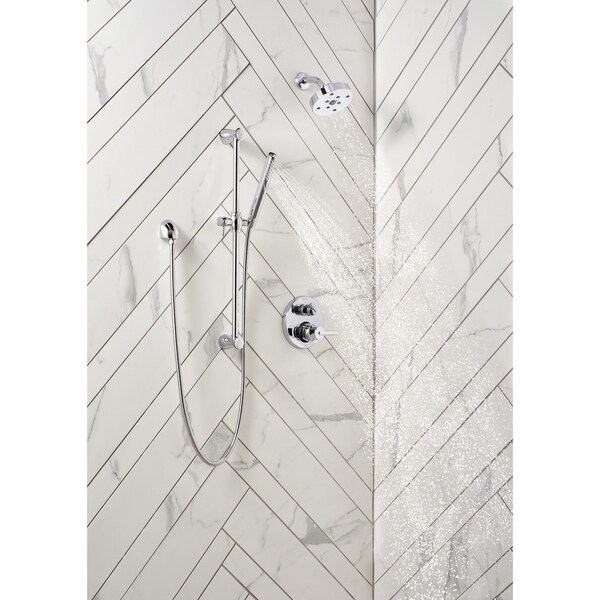 Delta Faucet Duschkopf RP70175CZ – Einfache Einstellung, Wassersparend, In Champagne Bronze