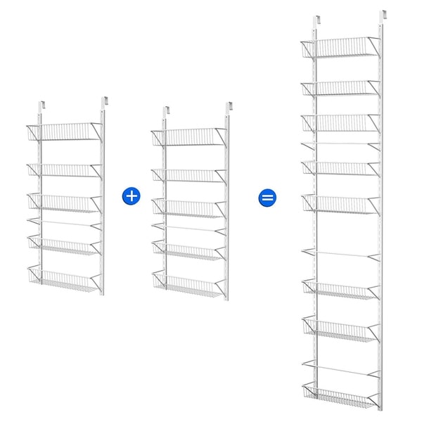 Over the Door Organizer 8 Tier Hanging Wall Rack by Home