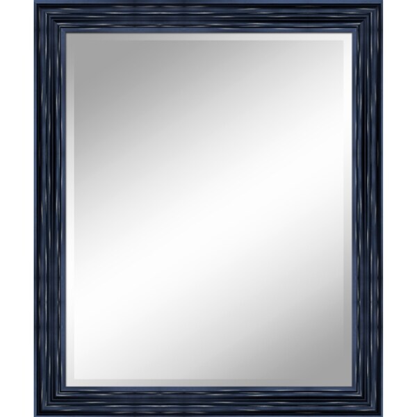 31 X 37 Antique Black Mirror 1" Bevel with 3.5" frame - Antique Black - 31" x 37" x 1"