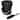 4.75 Gallon Black Ash Bucket with Lid and Shovel-Essential Tools by Home-Complete