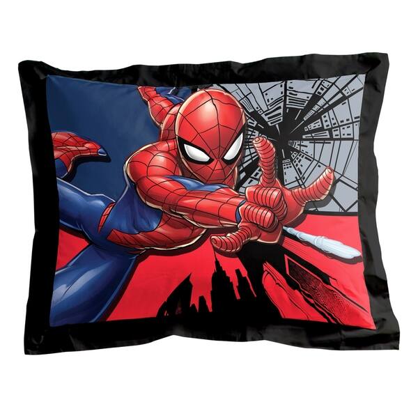 Shop Marvel Spiderman Webbed Wonder Twin Comforter With Sham Set