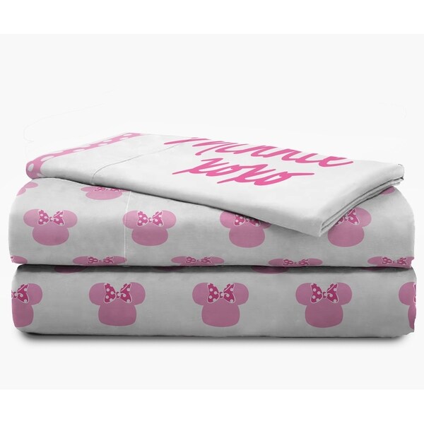 minnie mouse flannel sheets