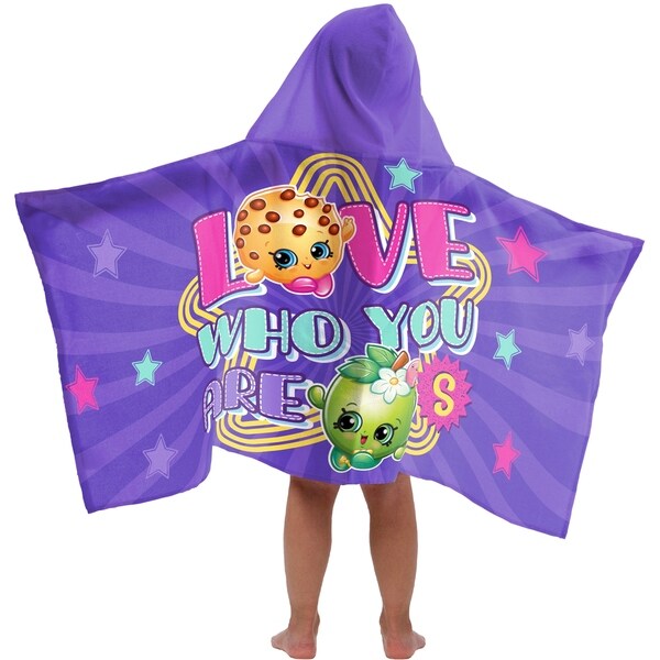 Shopkins Star Hooded Towel - Bed Bath & Beyond - 22717905