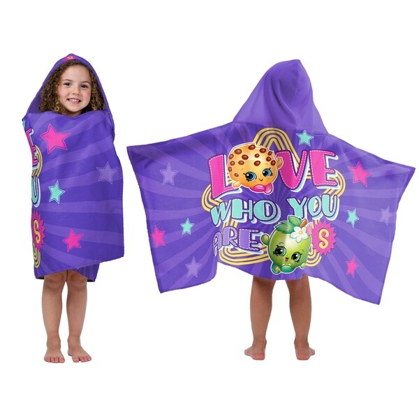 Shopkins Star Hooded Towel - Bed Bath & Beyond - 22717905