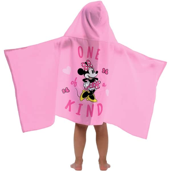 Winnie The Pooh Hooded Towel & Washcloth set - pink