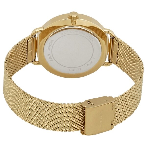 michael kors women's portia mesh bracelet watch silver