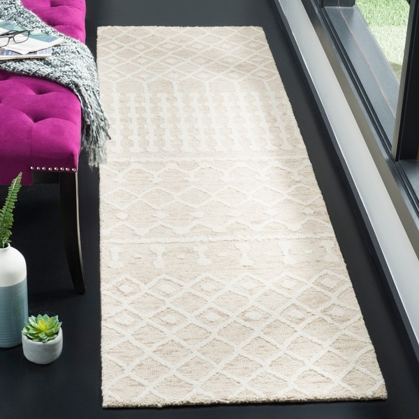 Safavieh Handmade Blossom Lucina Modern Floral Wool Rug