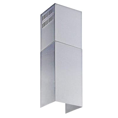 Winflo Stainless Steel Chimney Extension (up to 11ft. Ceiling) for Winflo Convertible Wall Mount Range Hood