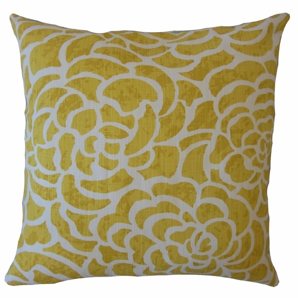 Usra Floral Throw Pillow Sunglow. Opens flyout.