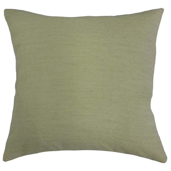 sage throw pillow