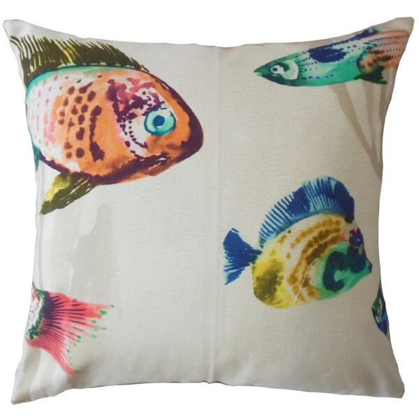 Oceania Nautical Throw Pillow Caribbean
