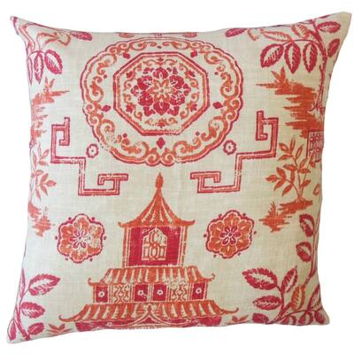 Buy Orange Toile Throw Pillows Online At Overstock Our Best