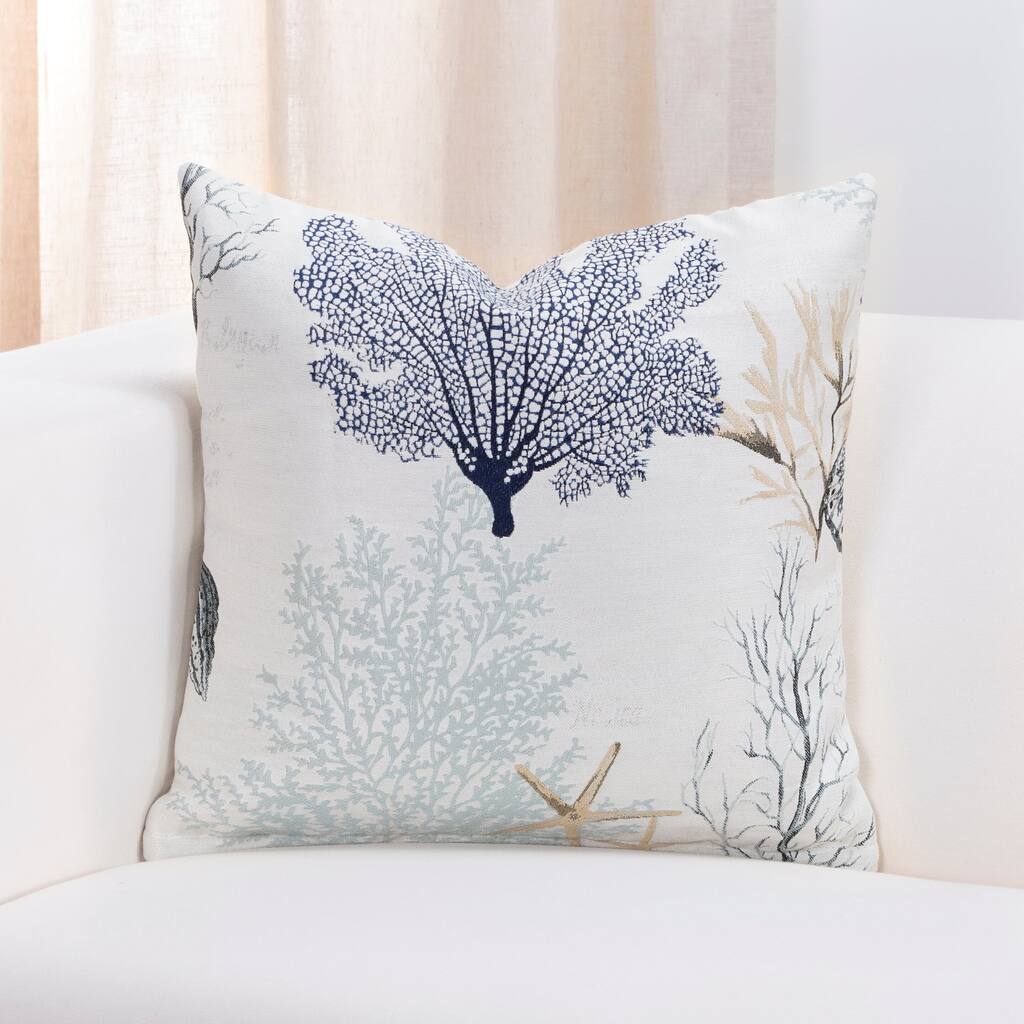 Siscovers Ariel Sea Tropical Throw Pillow