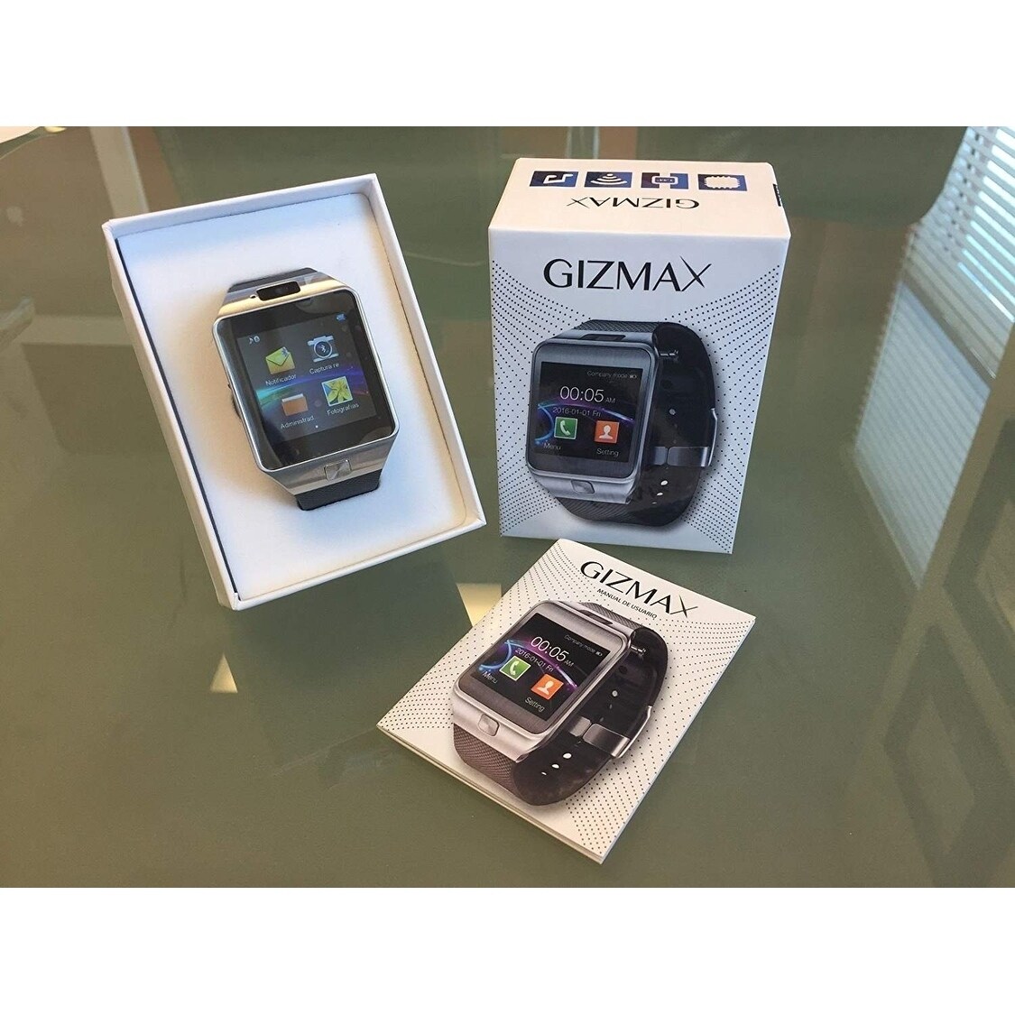 smartwatch with sim and memory card