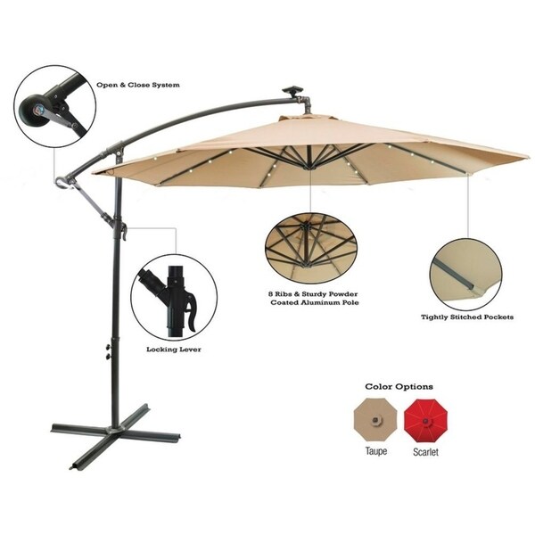 sunray solar umbrella