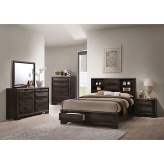 Eastern King Bed w/Storage, Espresso (1Set/3Ctn)