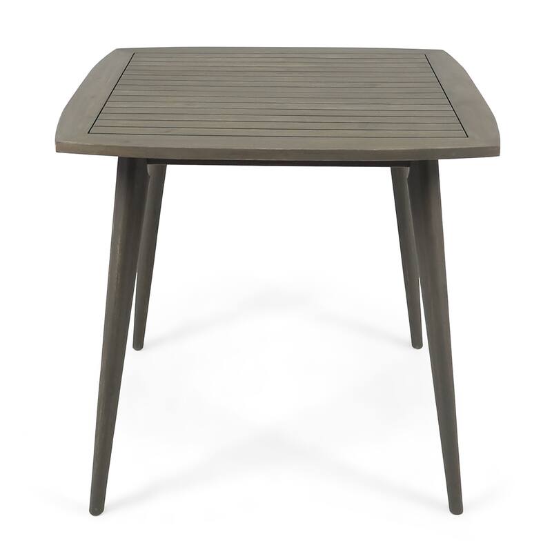 Wallace Indoor Square Acacia Wood Dining Table by Christopher Knight Home