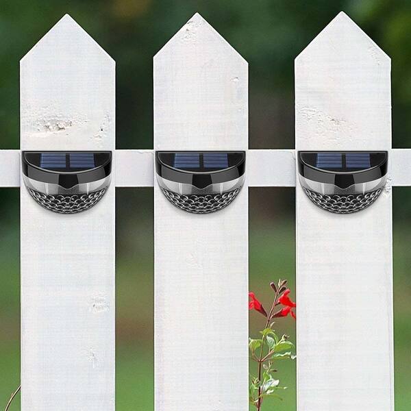Shop Solar Fence Lights Decorative Lights 6 Led Garden Lights