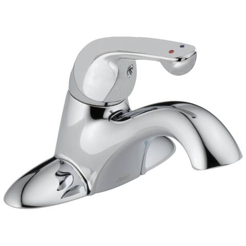 Delta Single Handle Centerset Lavatory Faucet - Less Pop-Up
