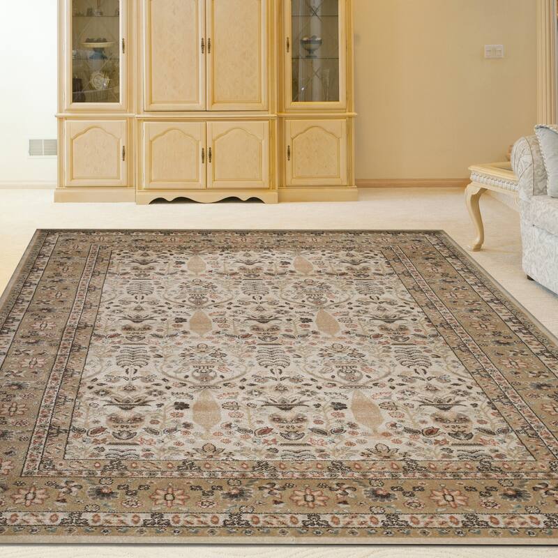 Admire Home Living Gallina Traditional Oriental Pattern Area Rug