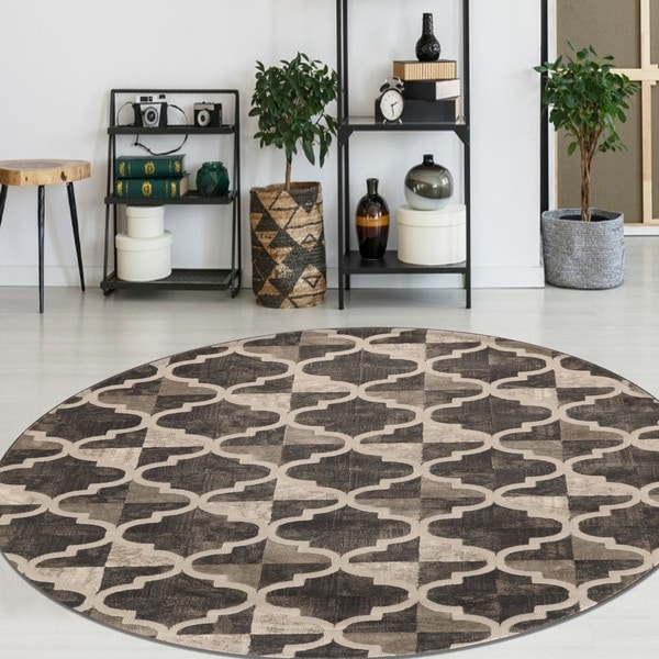 Isabel Style Area Rug - 7'10" Round