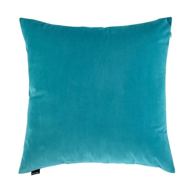 Decorative Couch Cushion Cover Soft Sofa, 18" x 18" (Light Teal