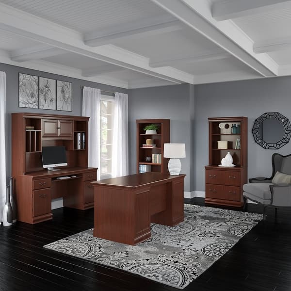 Shop Copper Grove Varna 60 Inch Executive Desk Office Suite In
