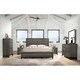 preview thumbnail 4 of 3, Roundhill Furniture Stout Carved Detailed Panel Bed