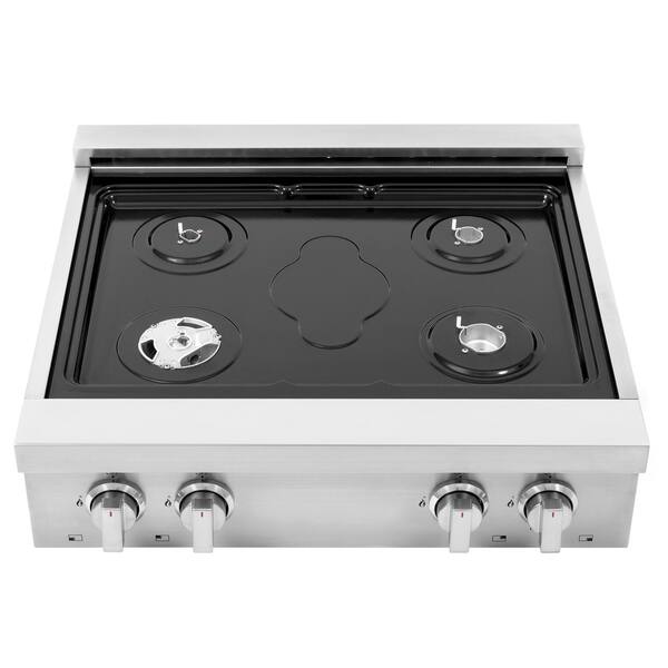 Shop 30 In Gas Cooktop With 4 Italian Made Burners Slide In With