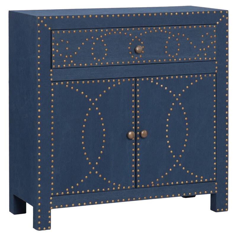 SEI Furniture Belize Navy 2-door Storage Cabinet