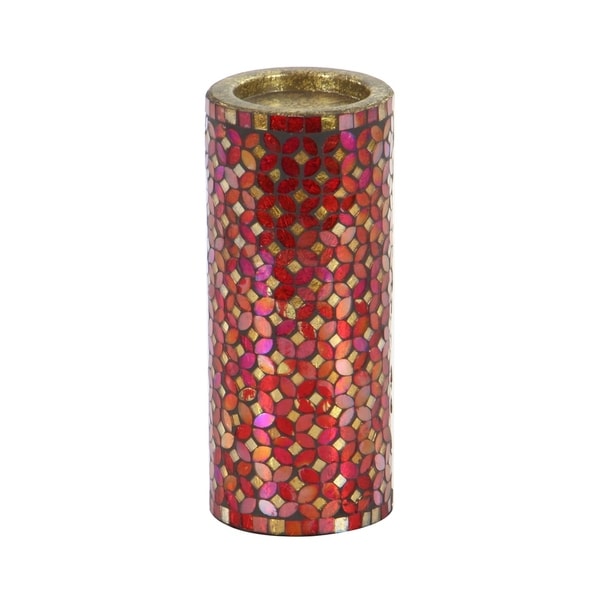 mosaic candle holder