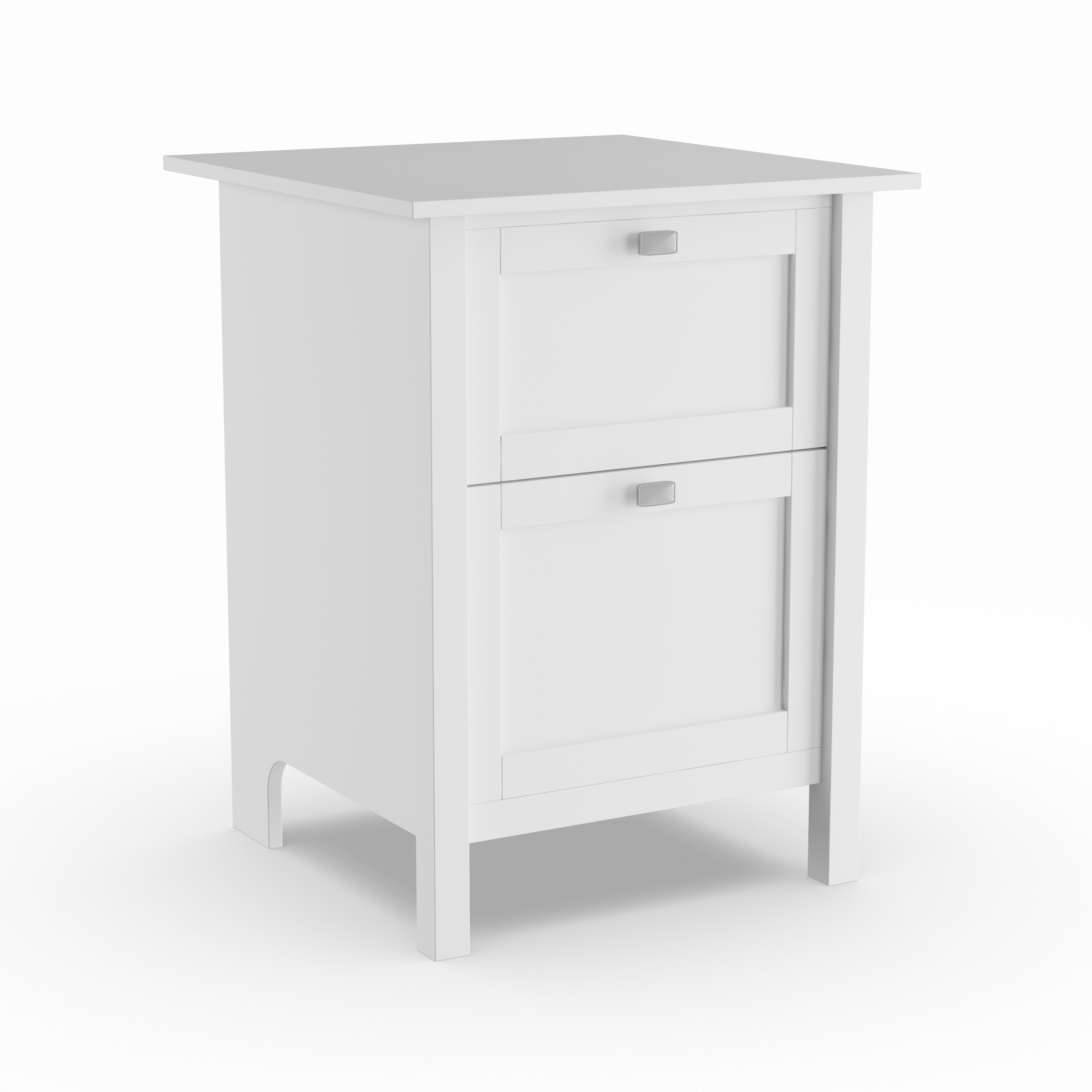 Copper Grove Rustavi 2 Drawer File Cabinet In Pure White 2 Drawer File Cabinet In Pure White