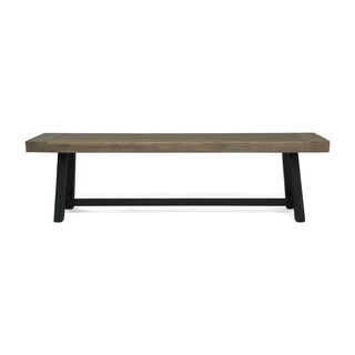 Raphael Outdoor Acacia Wood Bench by Christopher Knight Home