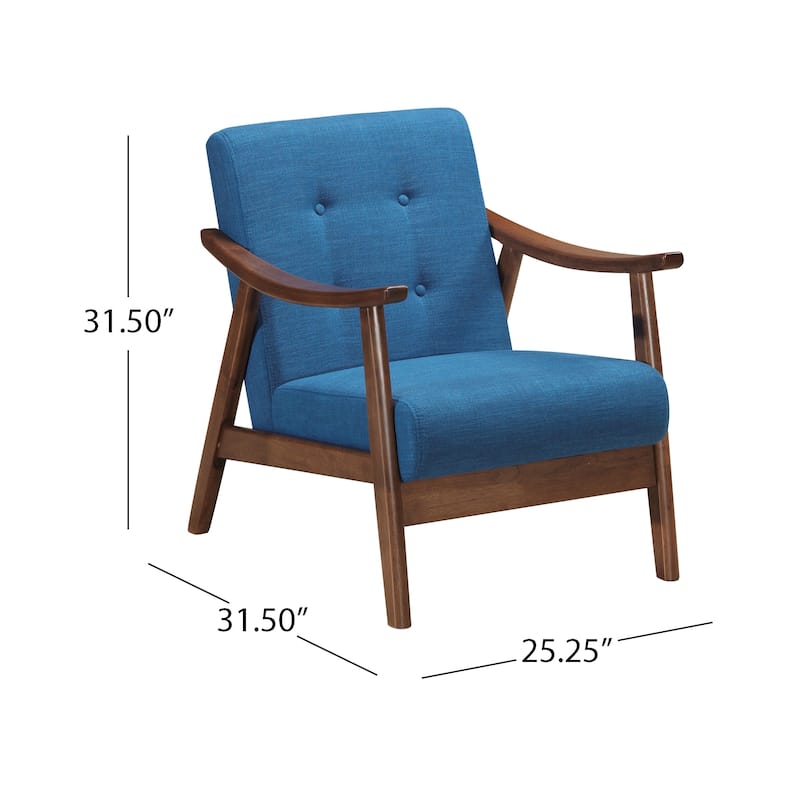 Chabani Mid-Century Modern Accent Chairs (Set of 2) by Christopher Knight Home