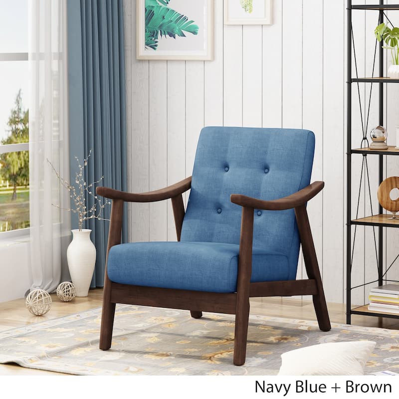 Chabani Mid-Century Modern Accent Chair by Christopher Knight Home